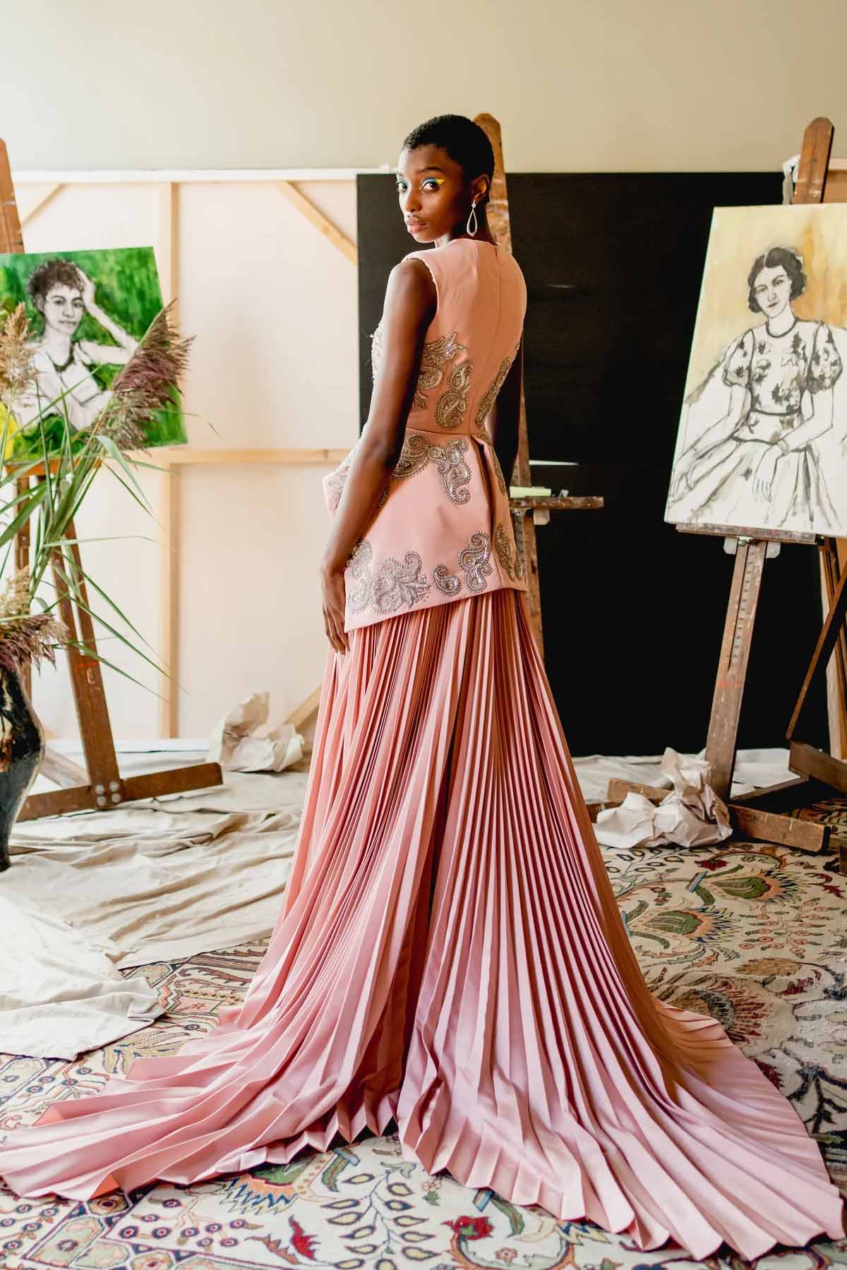 pink gown 2021 collection
