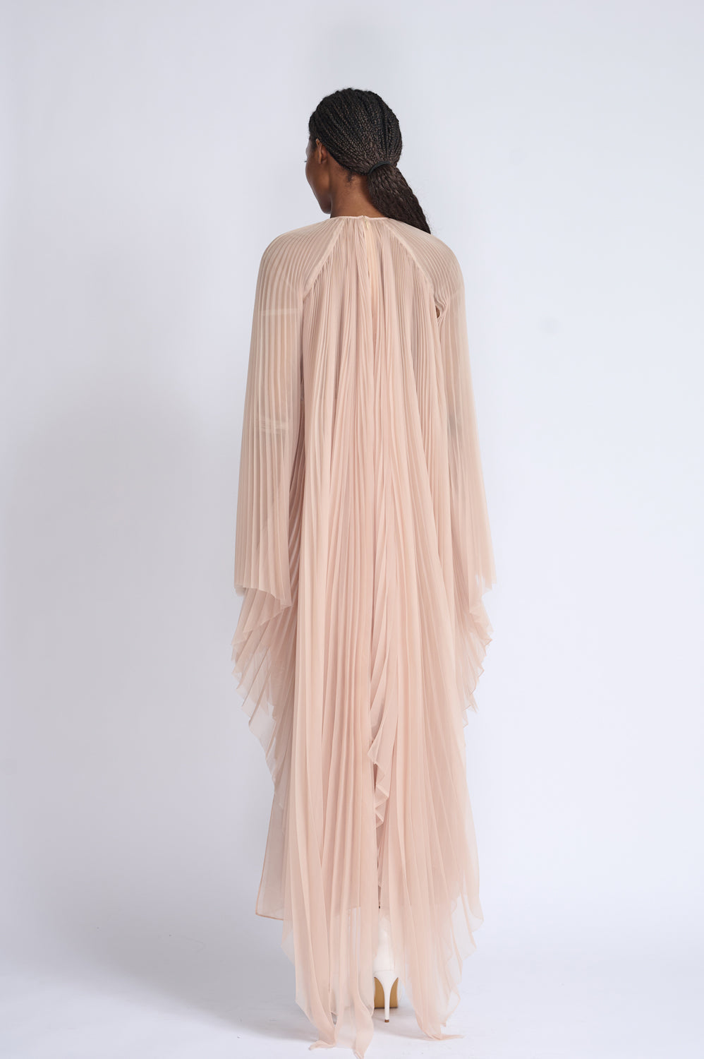 Skin Organza Plisse Tunic Top 3