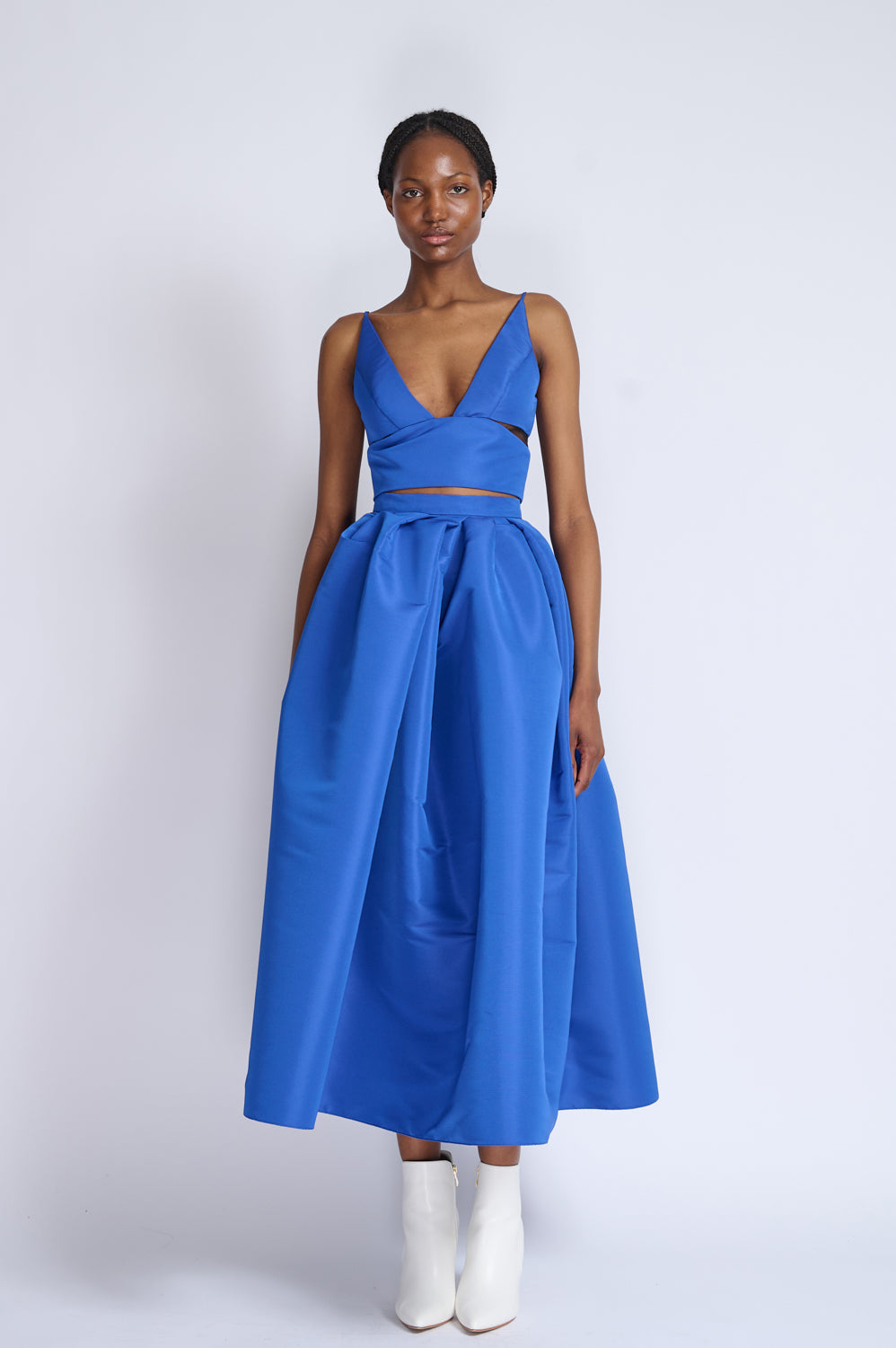 Yves Blue Faille Top 1