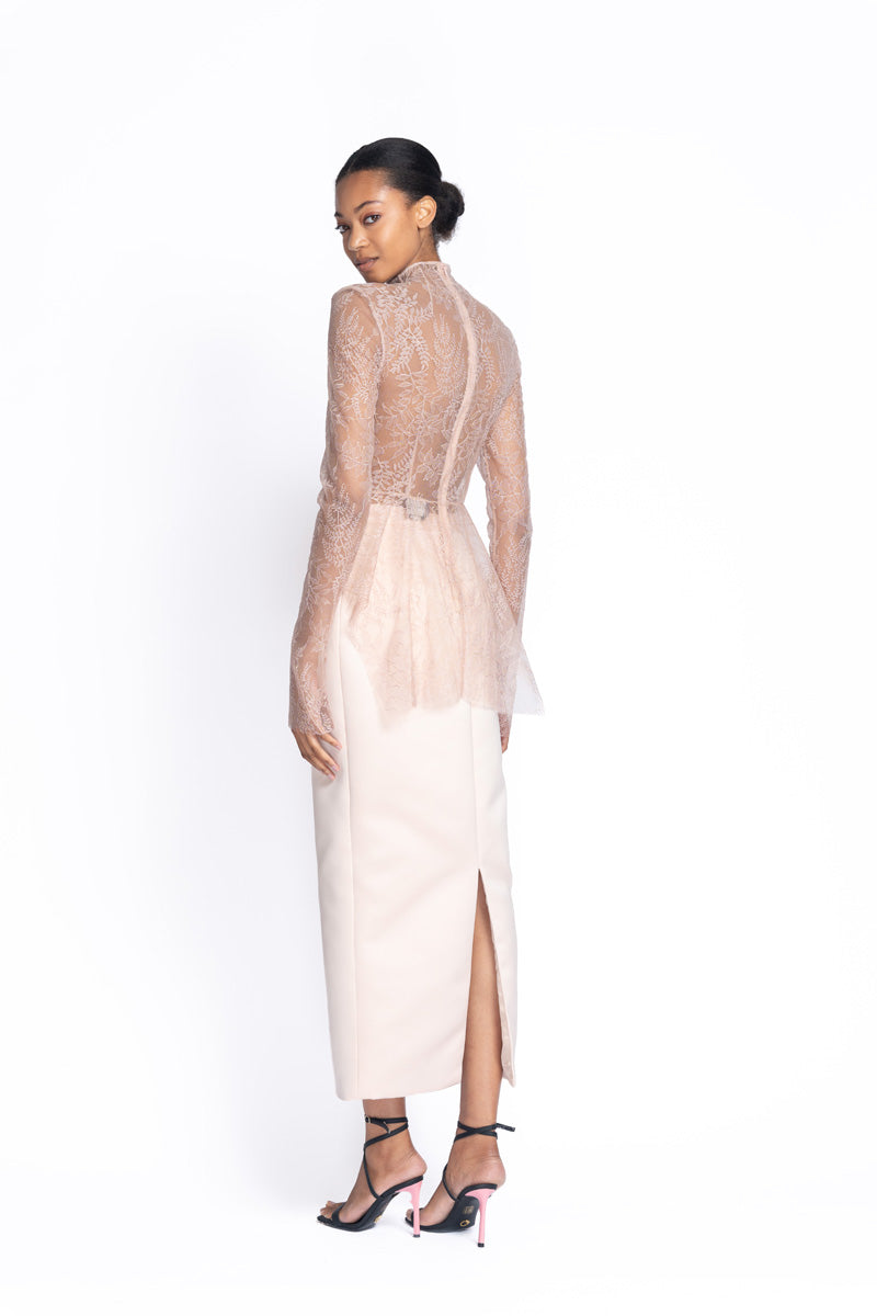 Primrose Chantilly Lace Peplum Top 4