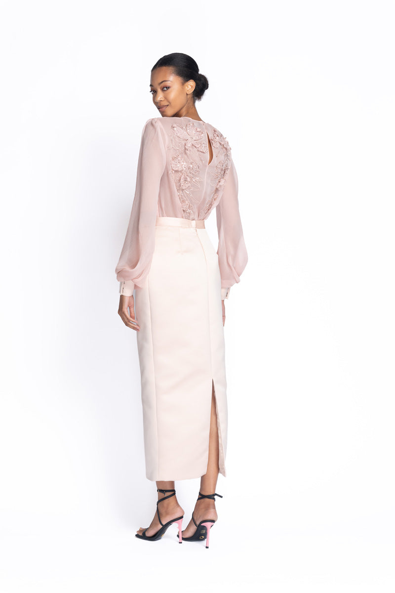 Primrose Double Duchess Column Skirt 4