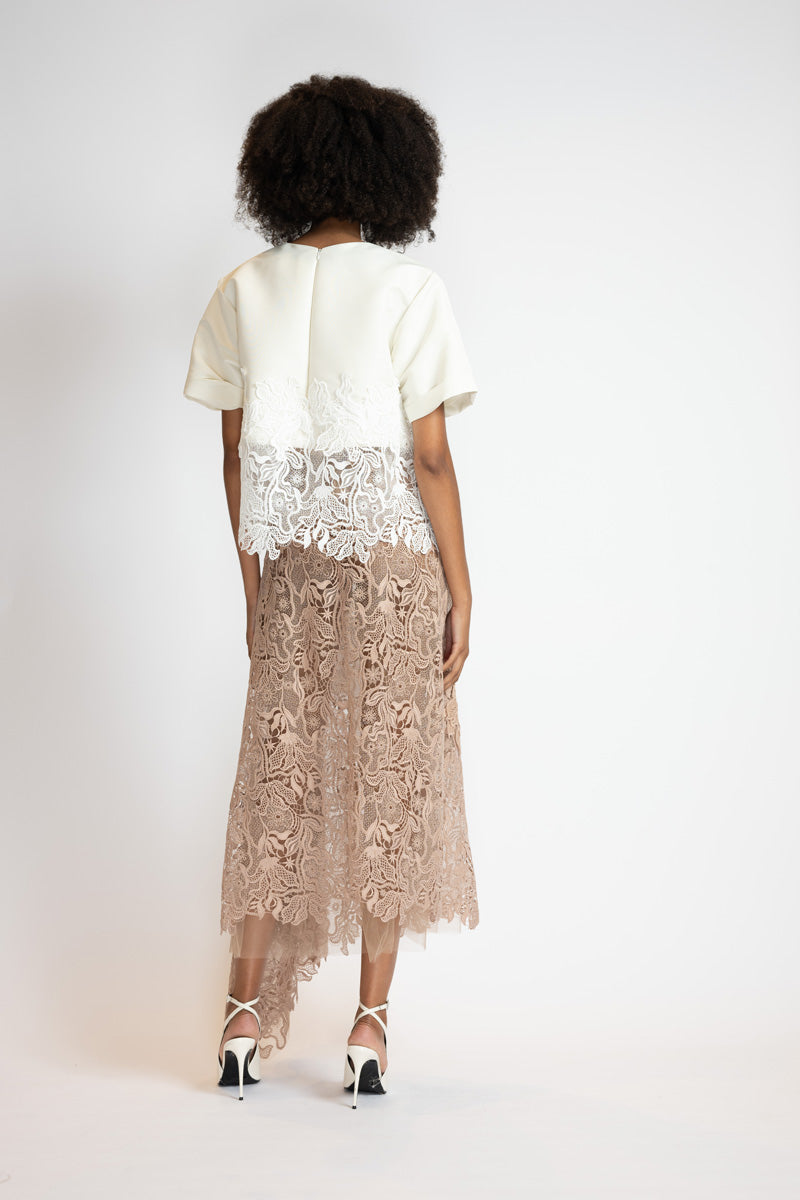 Almond Nomad Lace Skirt 3