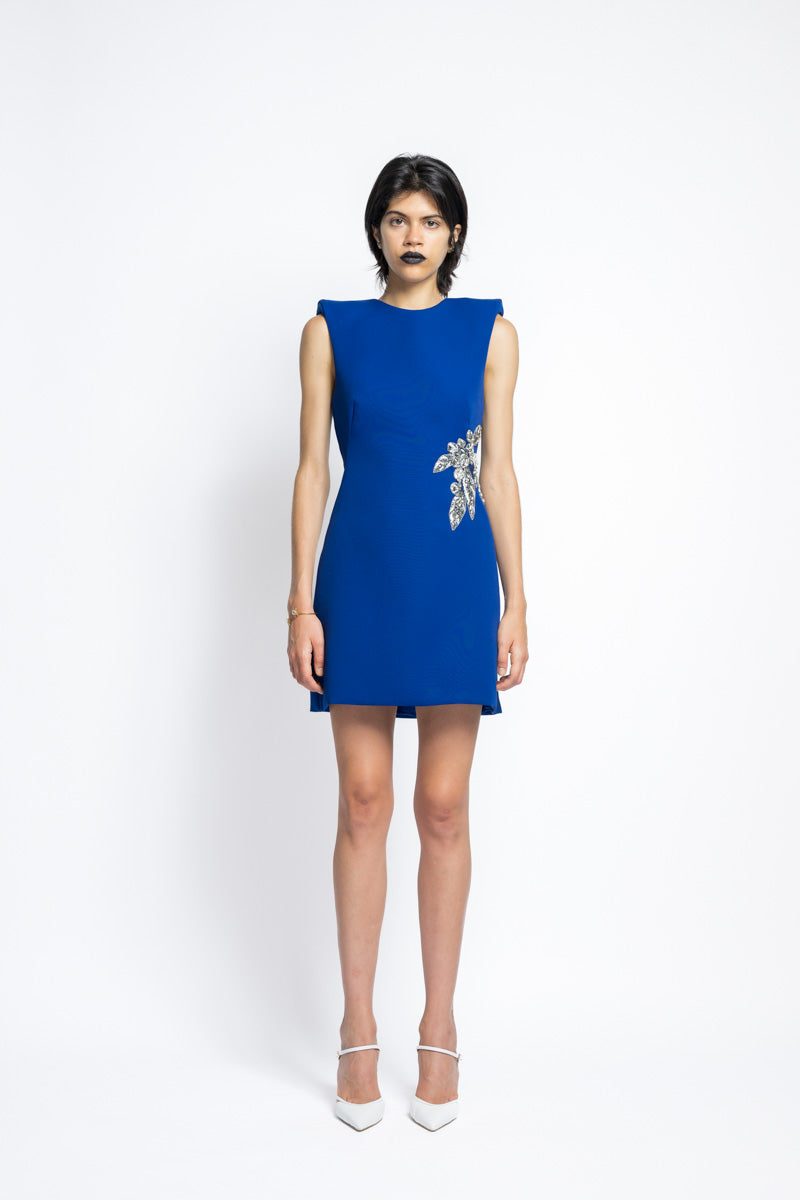 Cady Mini Charlotte Dress With Bay Leaf Embroidery 2