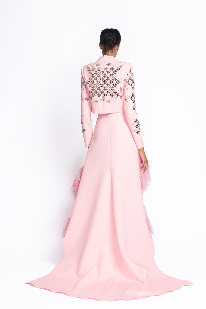 Stella Embroidered Peony Cady Top 5