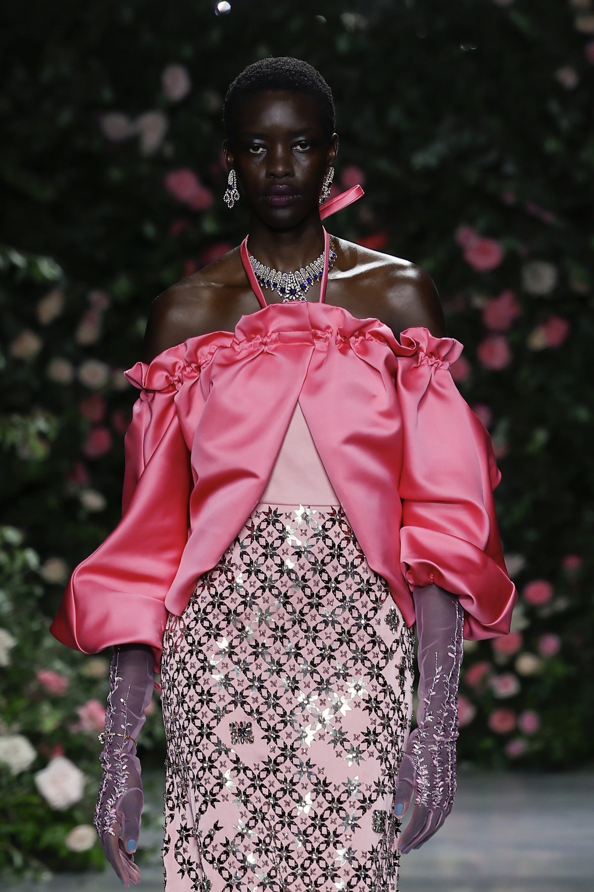 Rose Double Duchess Cloud Jacket
