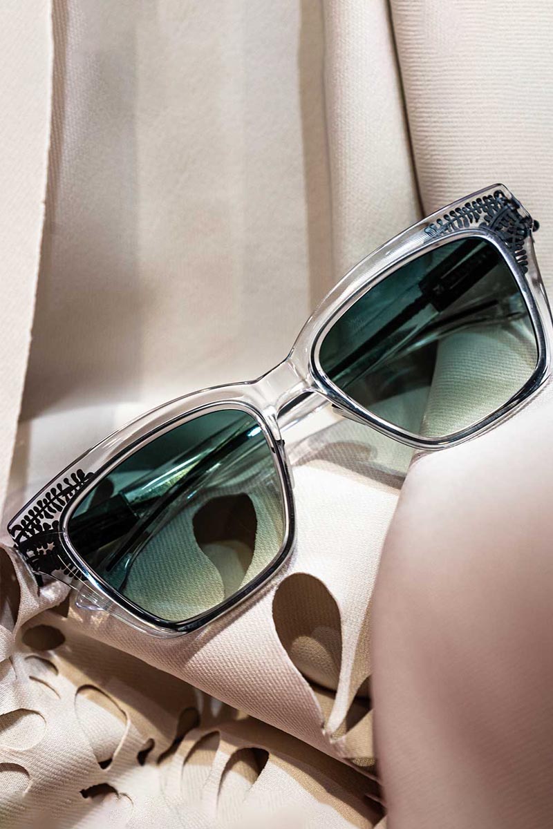 Bibhu 02 cat eye sunglasses lifestyle shot