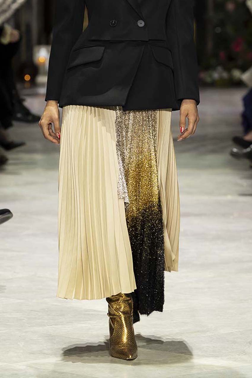 green emerald velvet dress Kanthro Pleated Maxi Dress - Gold