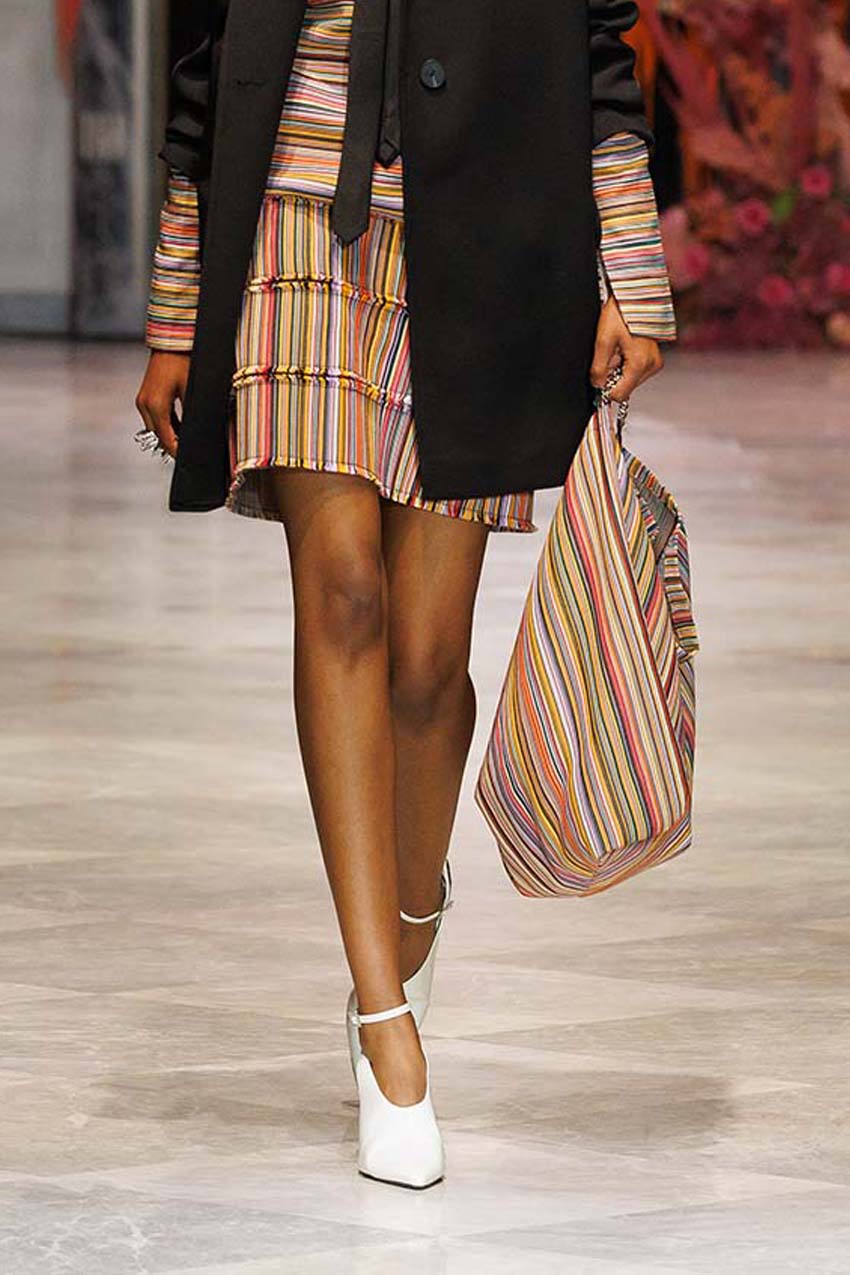 Spring 2025 Look 4 fit mini dress