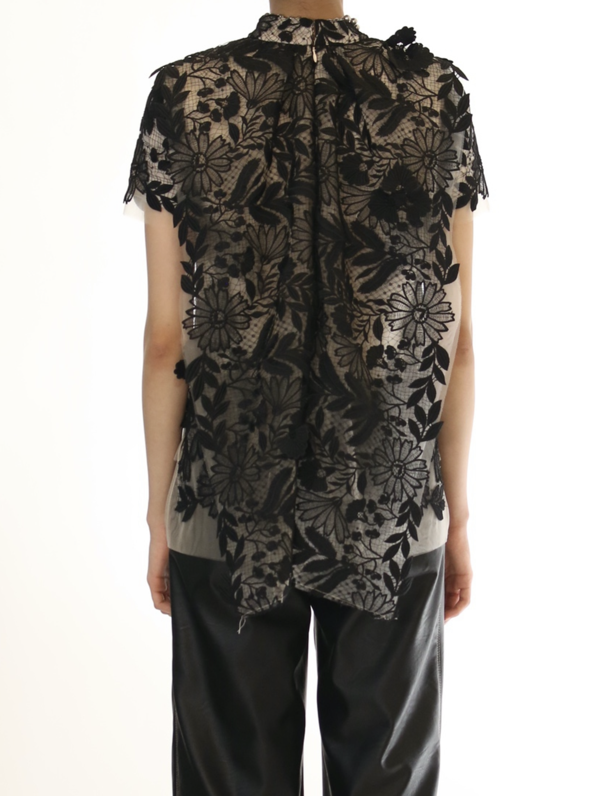 Guipure Lace Tulle Top 3