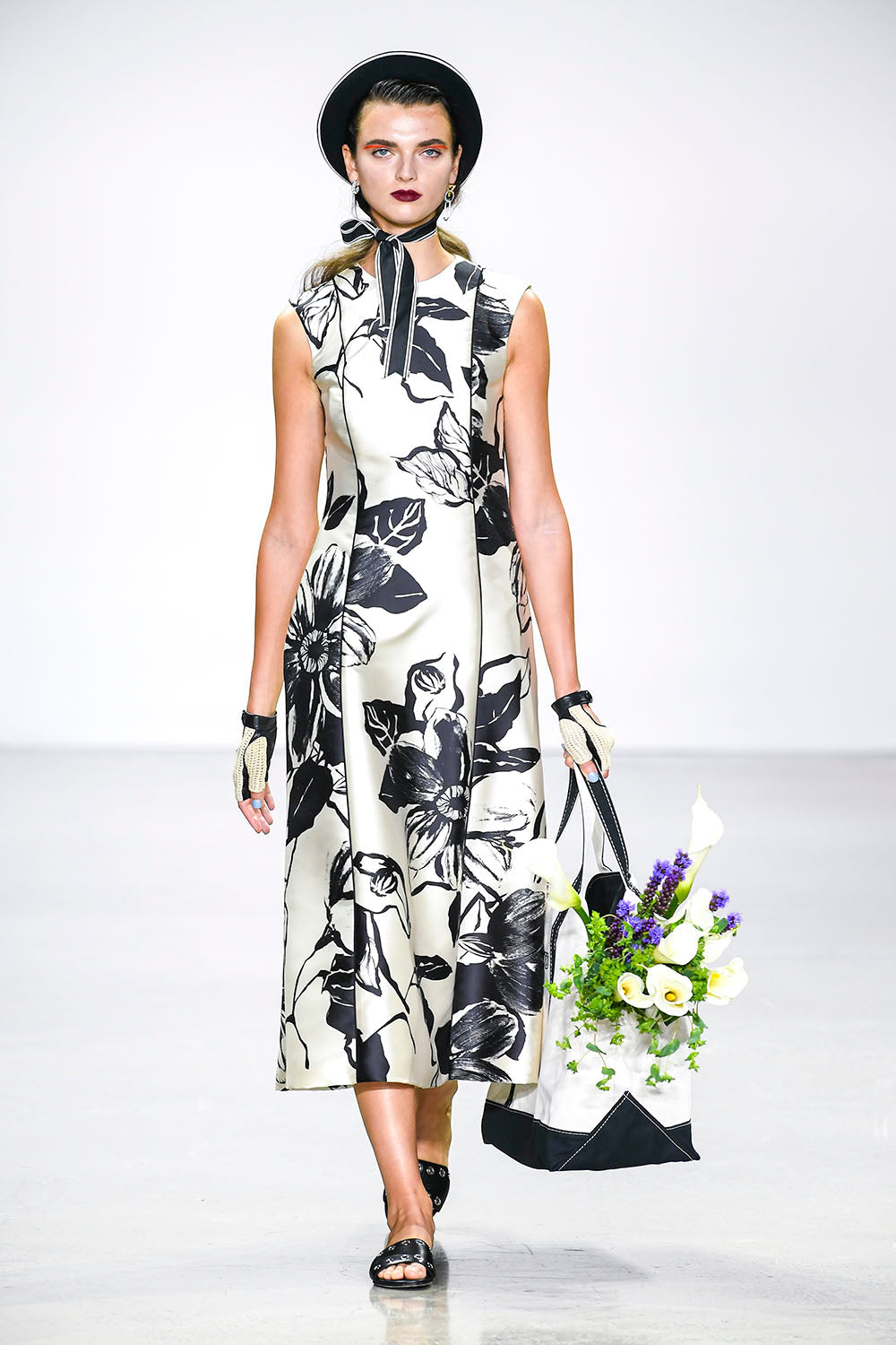 Printed Flower Day Dress 4