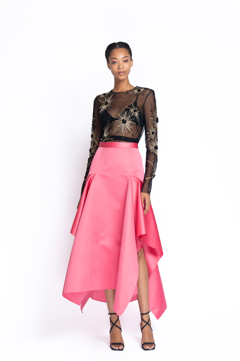 Rose Double Duchess Skirt 2
