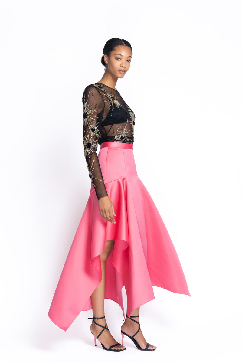 Rose Double Duchess Skirt 3