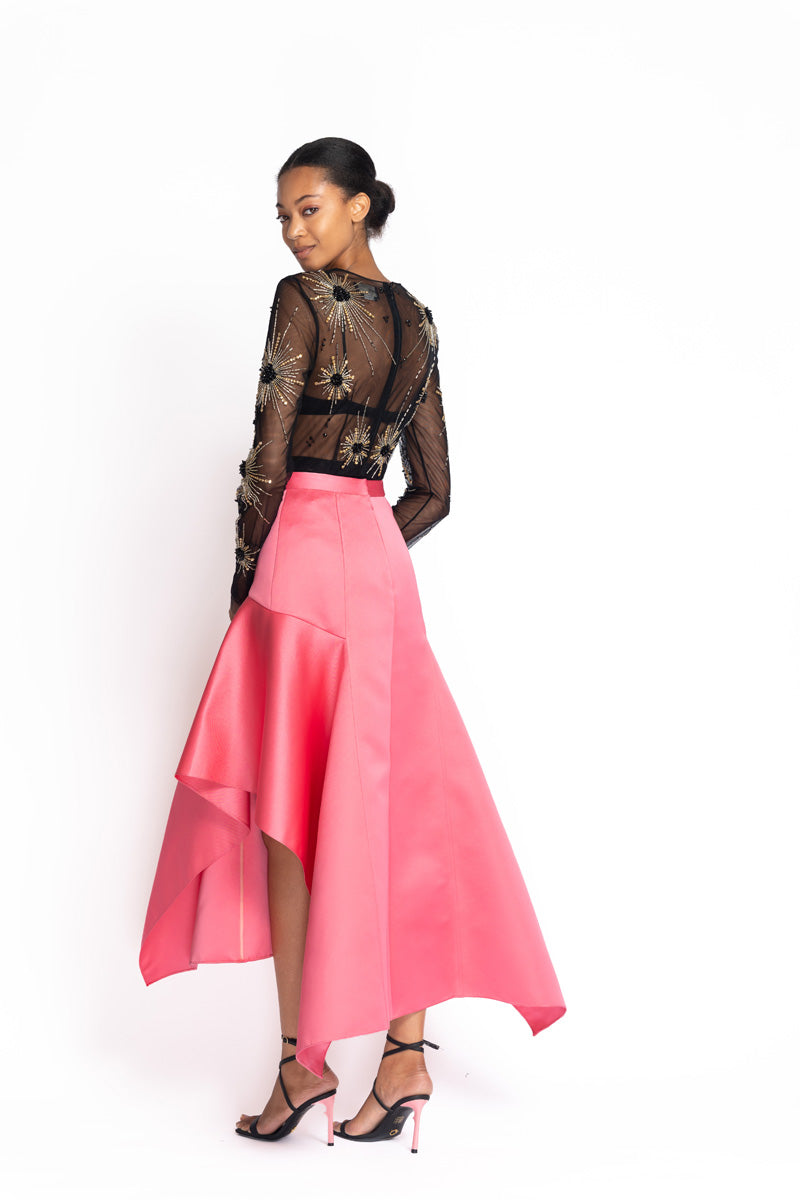 Rose Double Duchess Skirt 4