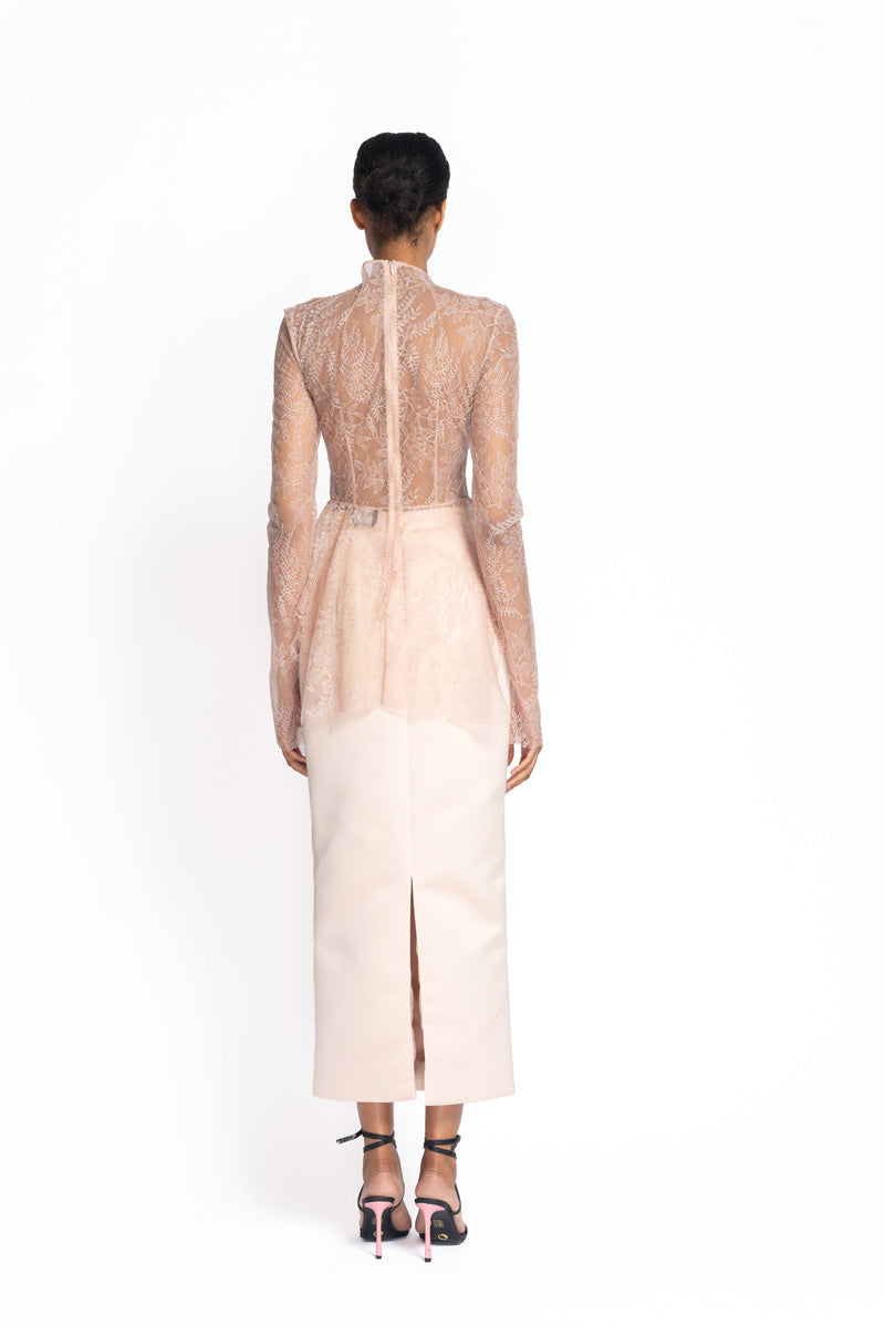 Primrose Chantilly Lace Peplum Top 5