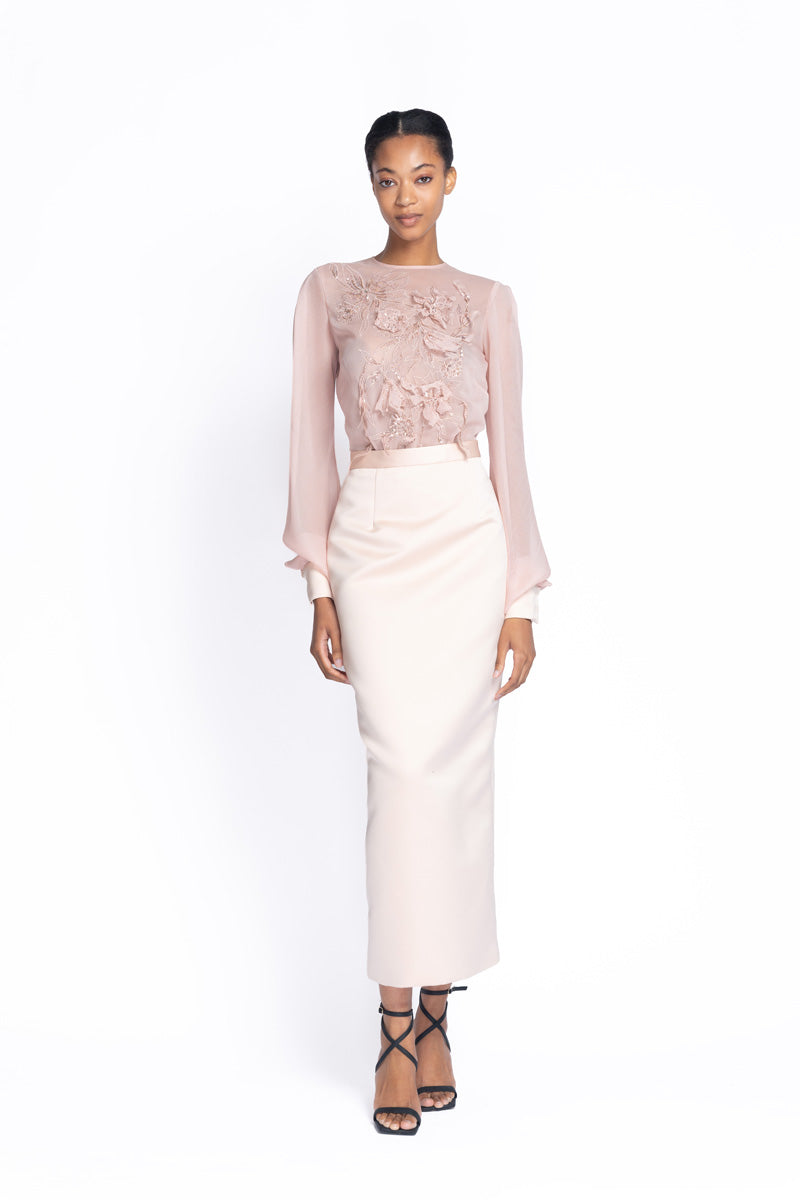 Primrose Double Duchess Column Skirt 2