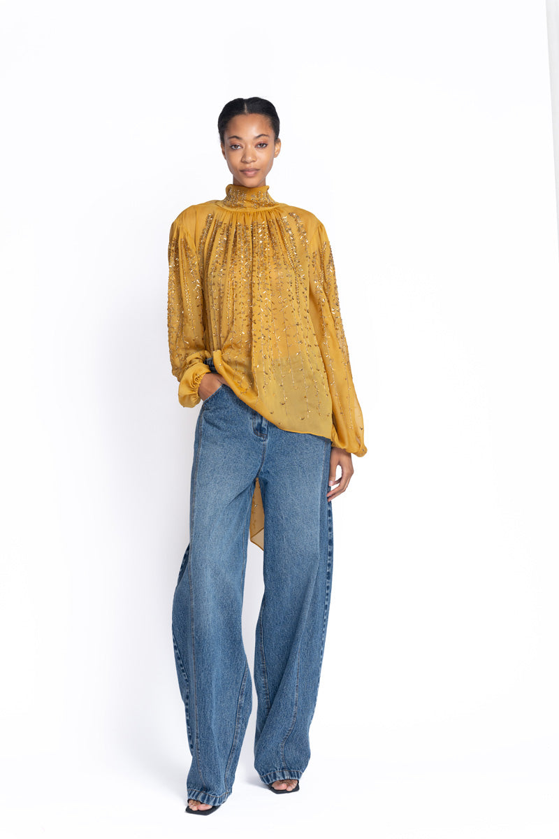 Indigo Denim Trousers 2
