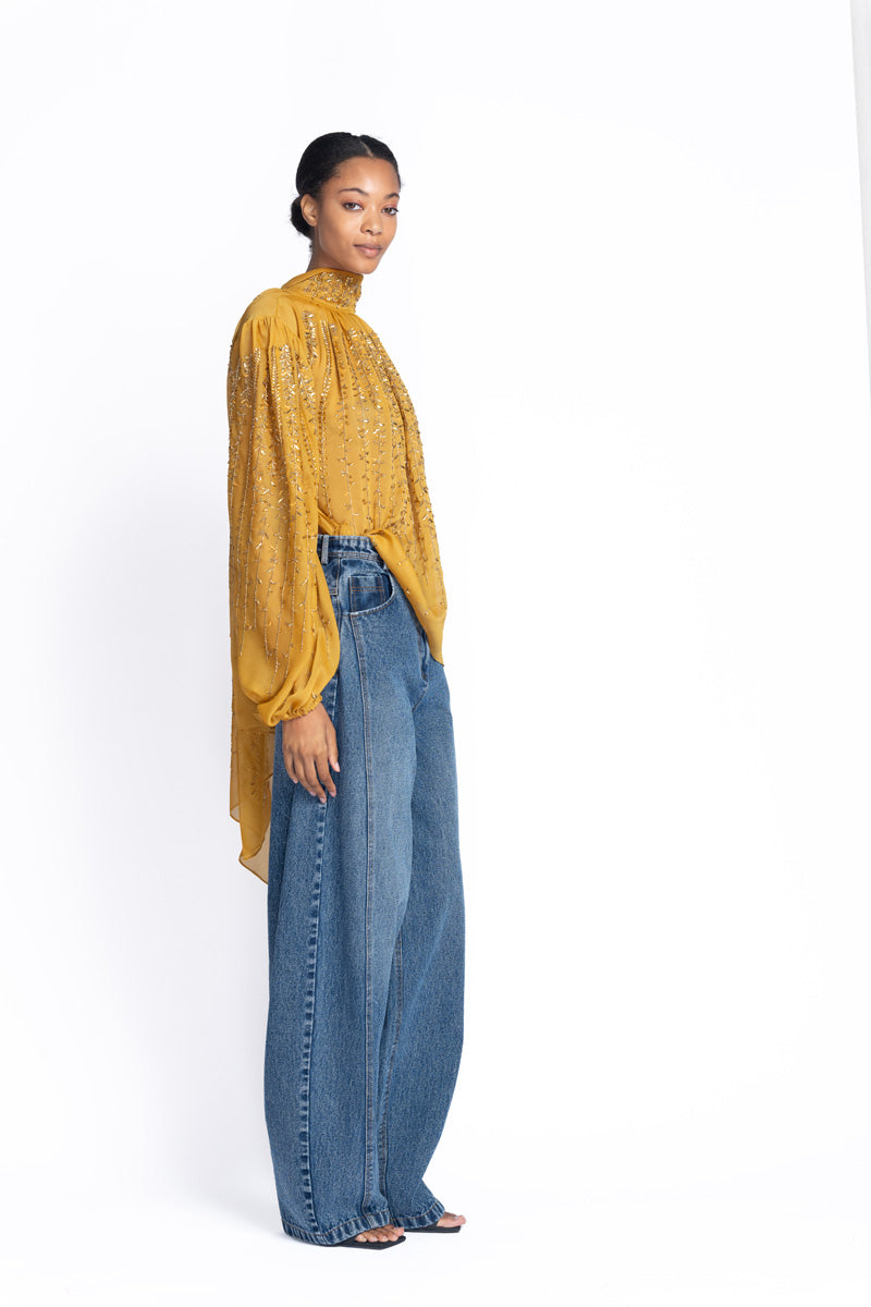 Indigo Denim Trousers 3
