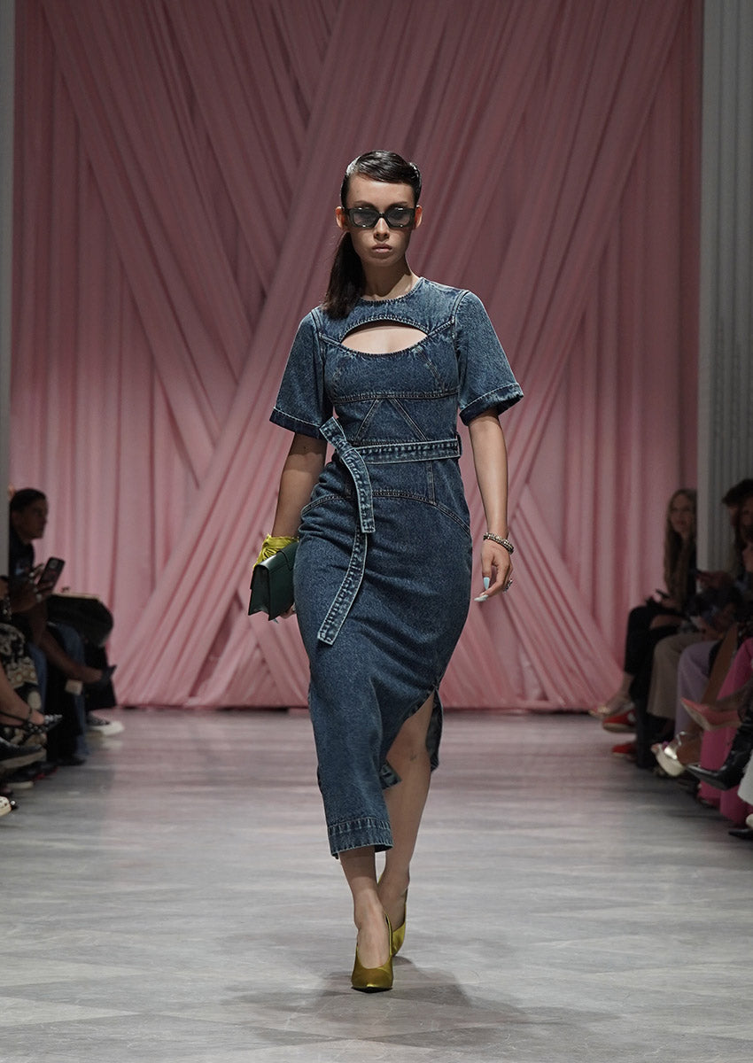 Indira Denim Tunic Dress 1