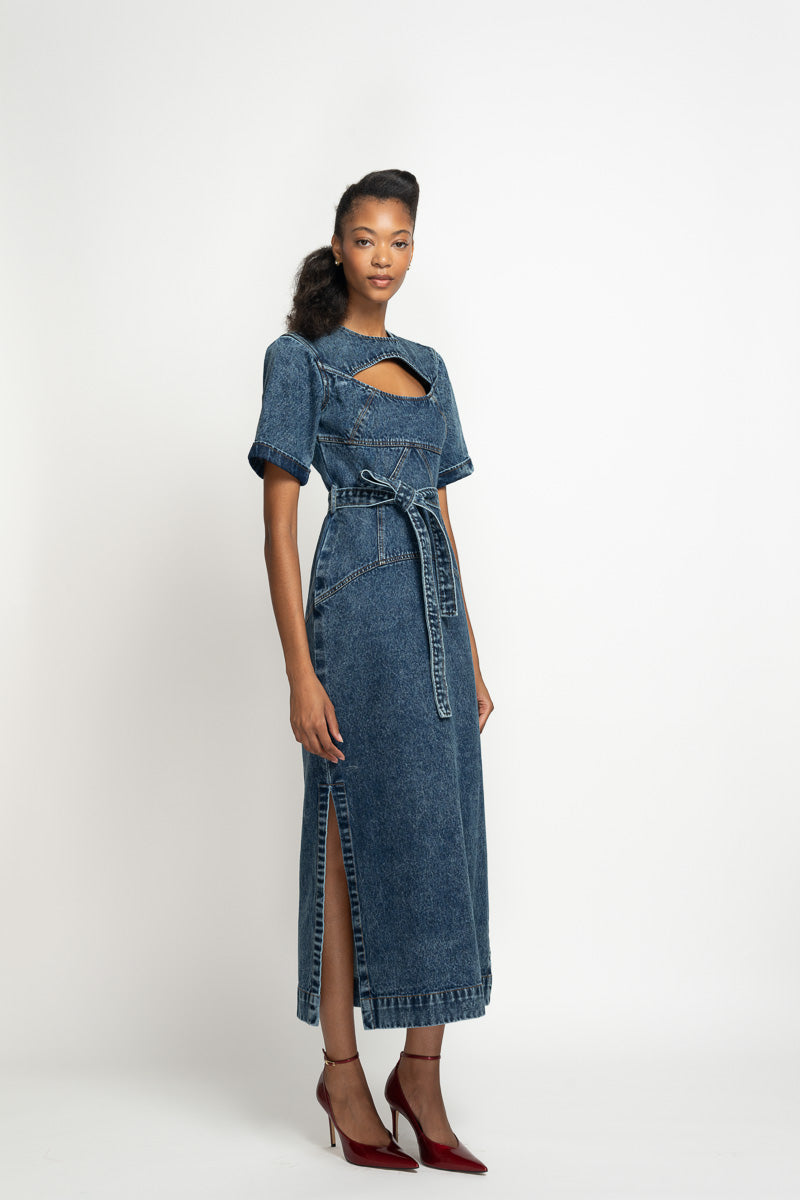 Indira Denim Tunic Dress 3