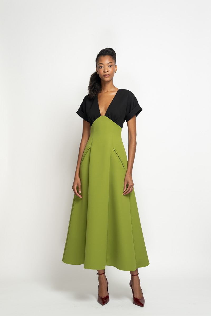 Olive and Onyx Cady Safari Dress 2