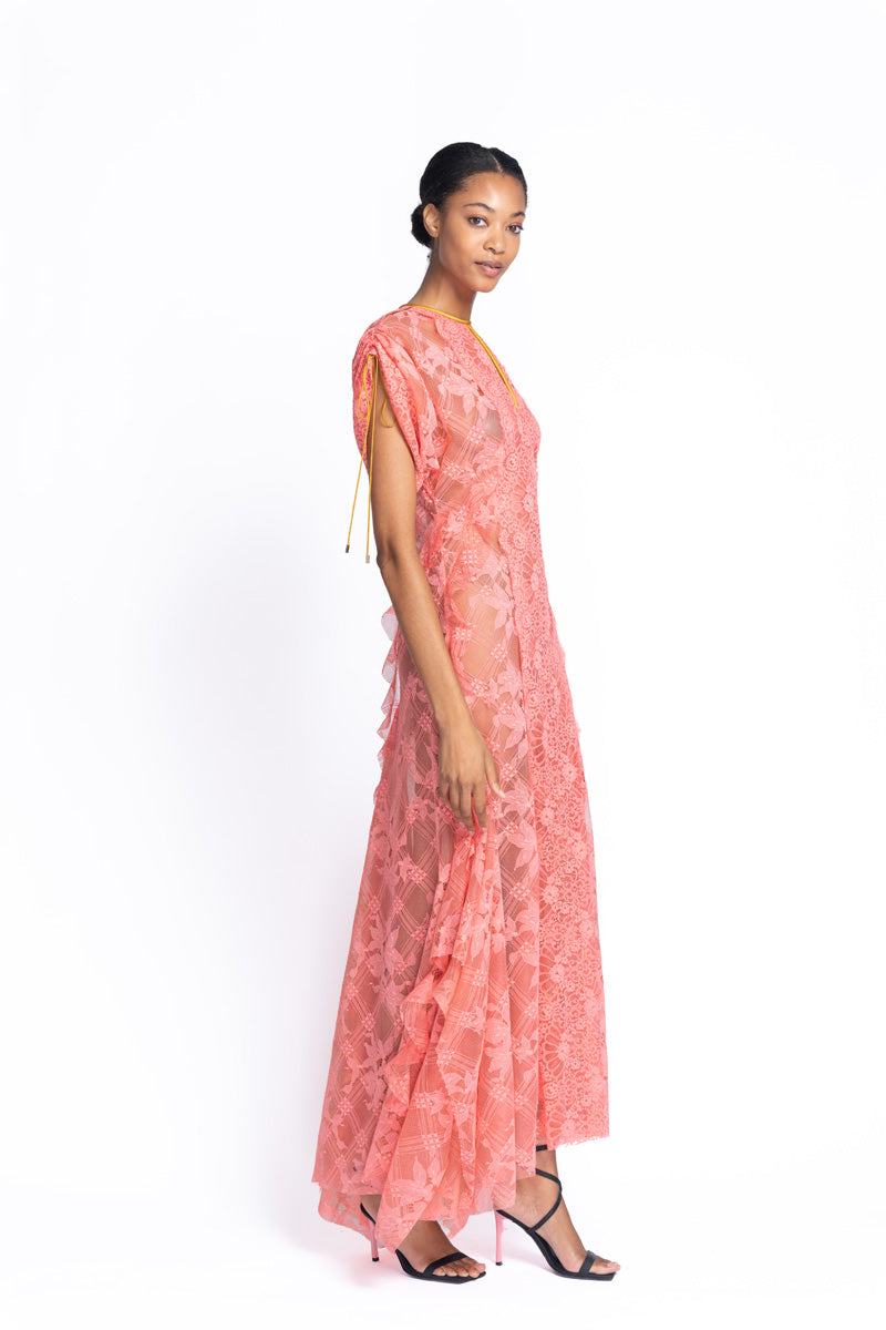 Hibiscus Chantilly Lace Dress 3