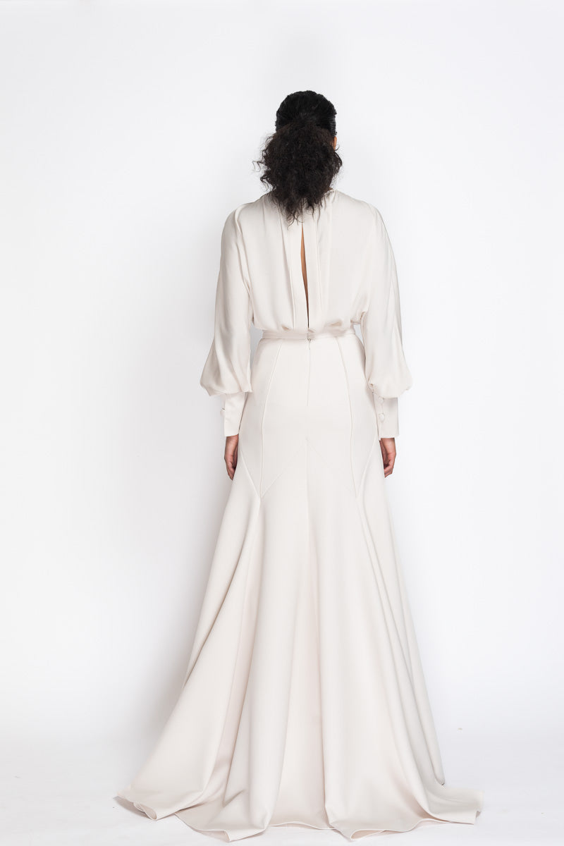 Ivory Cady Evening Skirt 4