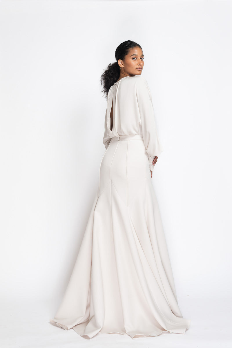 Ivory Cady Evening Skirt 5