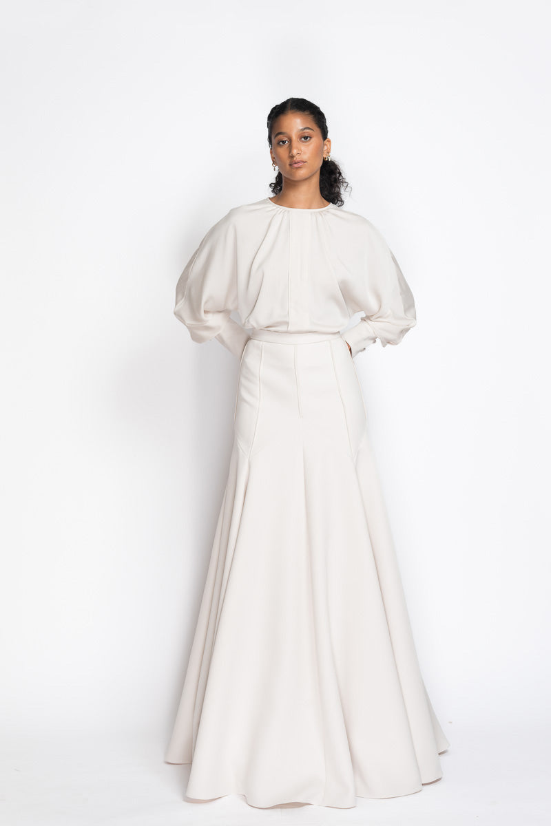 Ivory Cady Evening Skirt 2