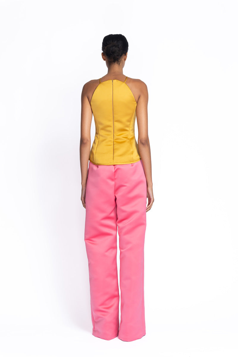 Rose Double Duchess Trousers 5