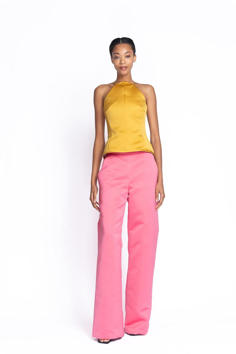 Rose Double Duchess Trousers 2