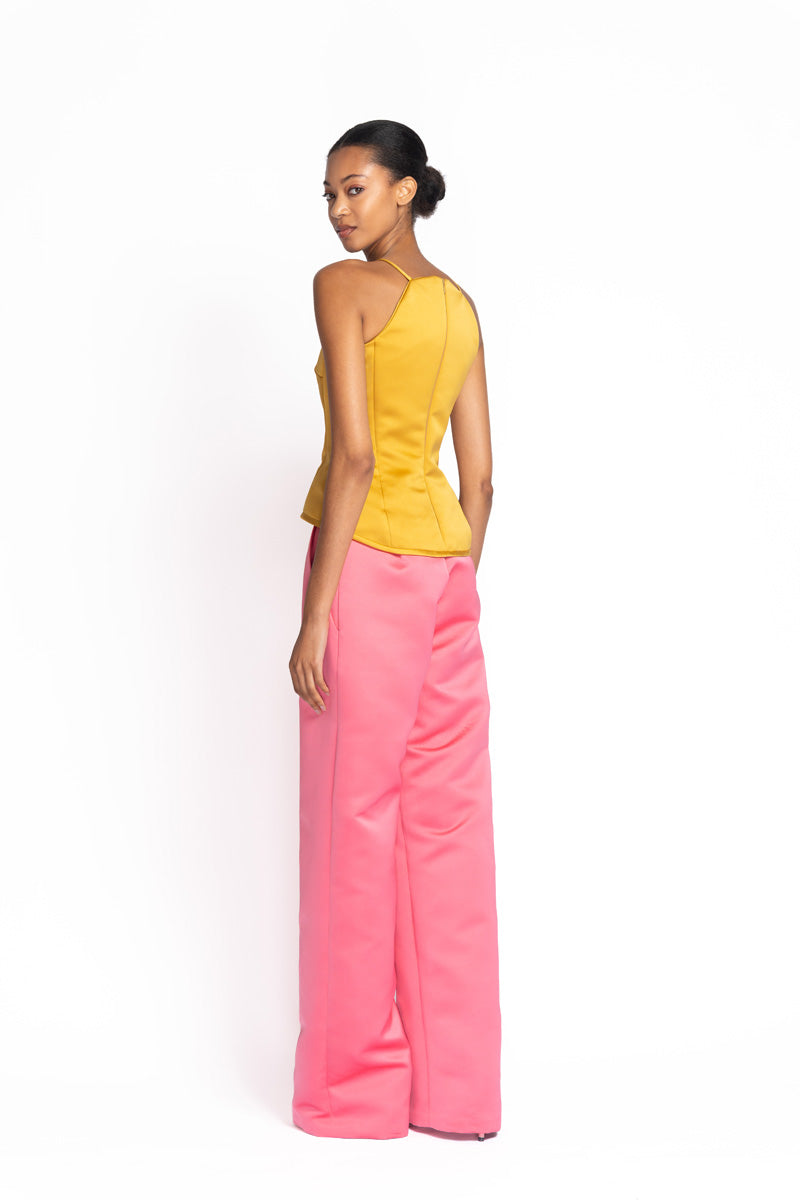 Rose Double Duchess Trousers 4