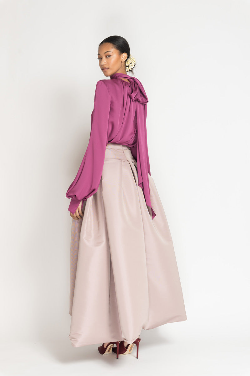 Mauve Faille Chania Skirt 4