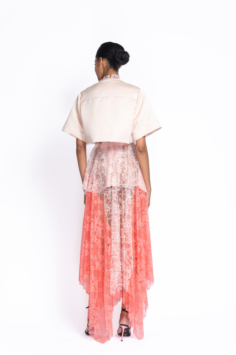 Primrose Double Duchess Cropped Jacket 5