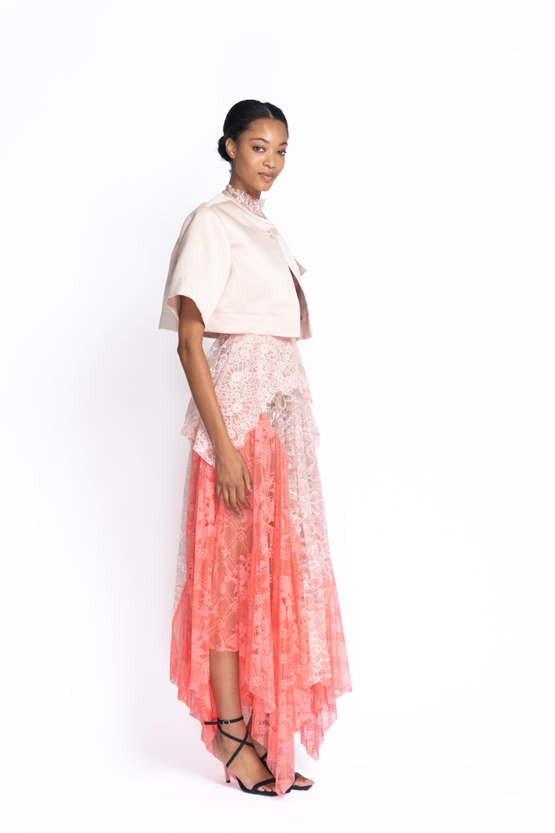 Primrose Double Duchess Cropped Jacket 3