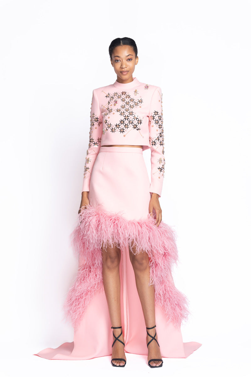 Stella Embroidered Peony Cady Top 2