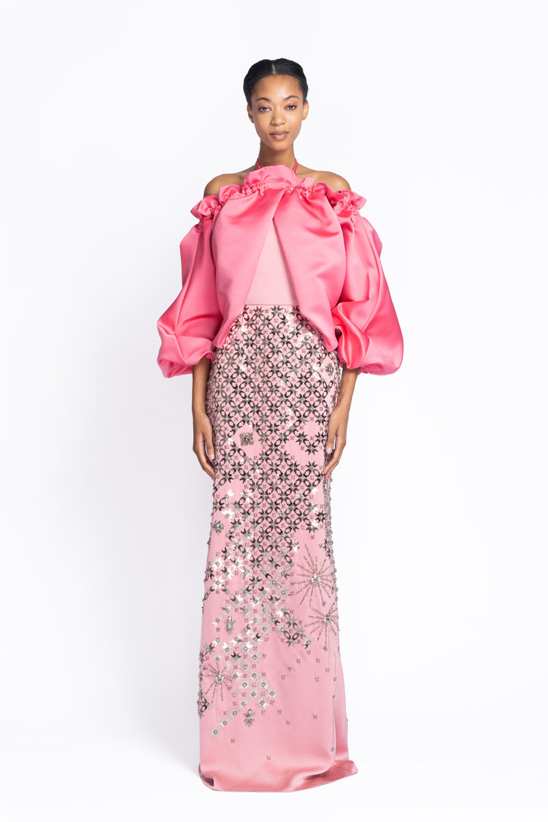 Rose Double Duchess Cloud Jacket 2