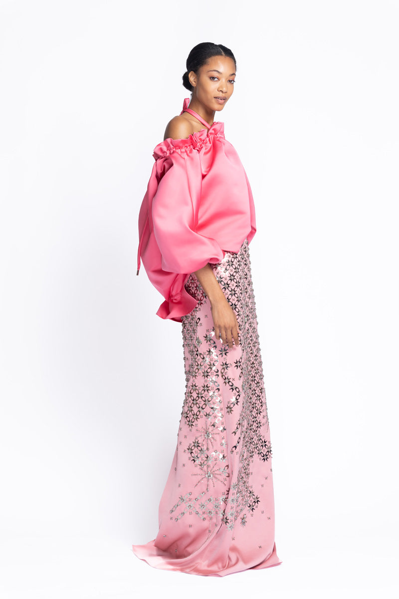 Rose Double Duchess Cloud Jacket 3