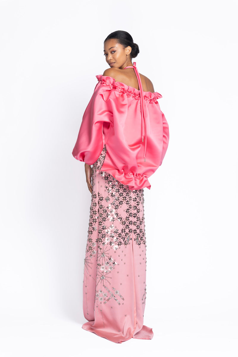 Rose Double Duchess Cloud Jacket 4