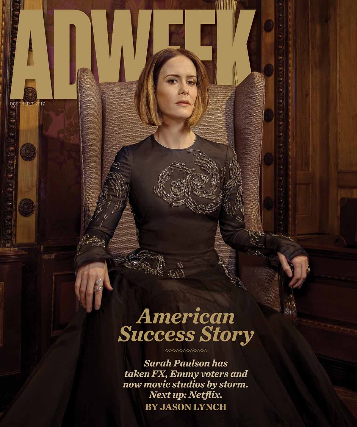 Sarah Paulson Adweek cover