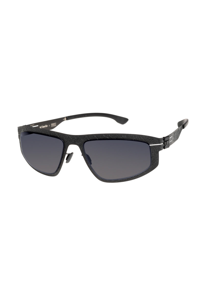 Bibhu 03 black sport sunglasses