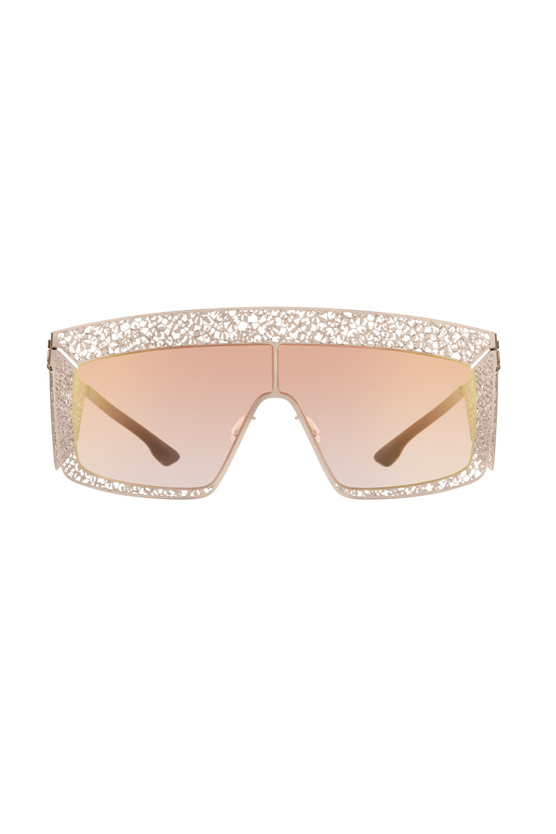 Lace visor bronze sunglasses product