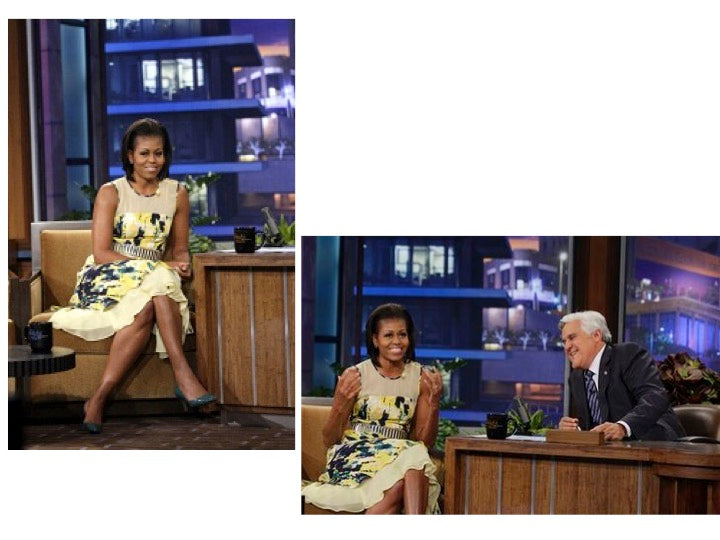 Michelle Obama on Jay Leno show