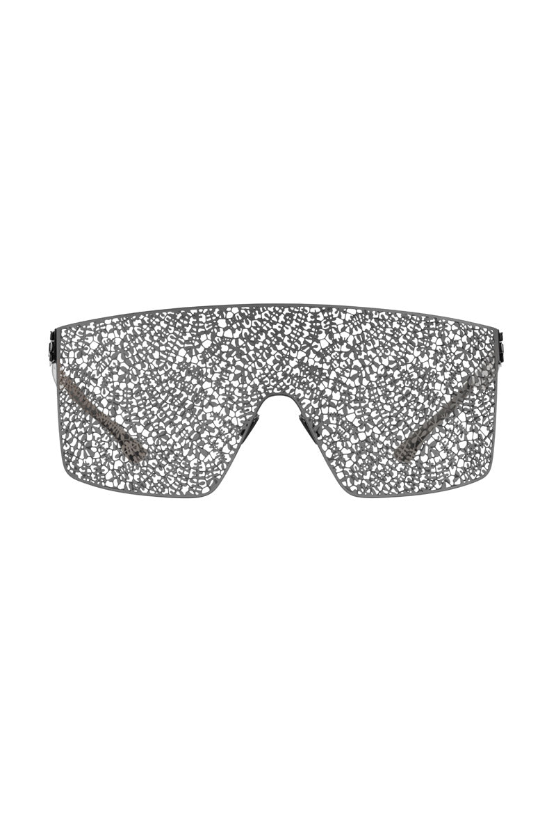 The Veil Gun Metal Sunglasses
