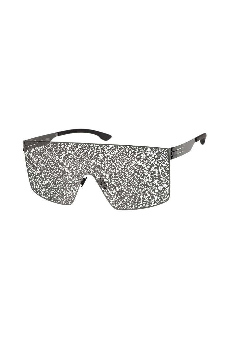 The Veil Gun Metal Sunglasses